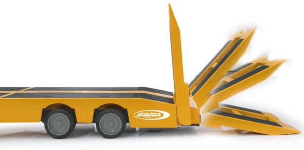 Camion Remolque Teledirigido de Plataforma Mercedes-Benz Arocs 1:20 2,4GHz